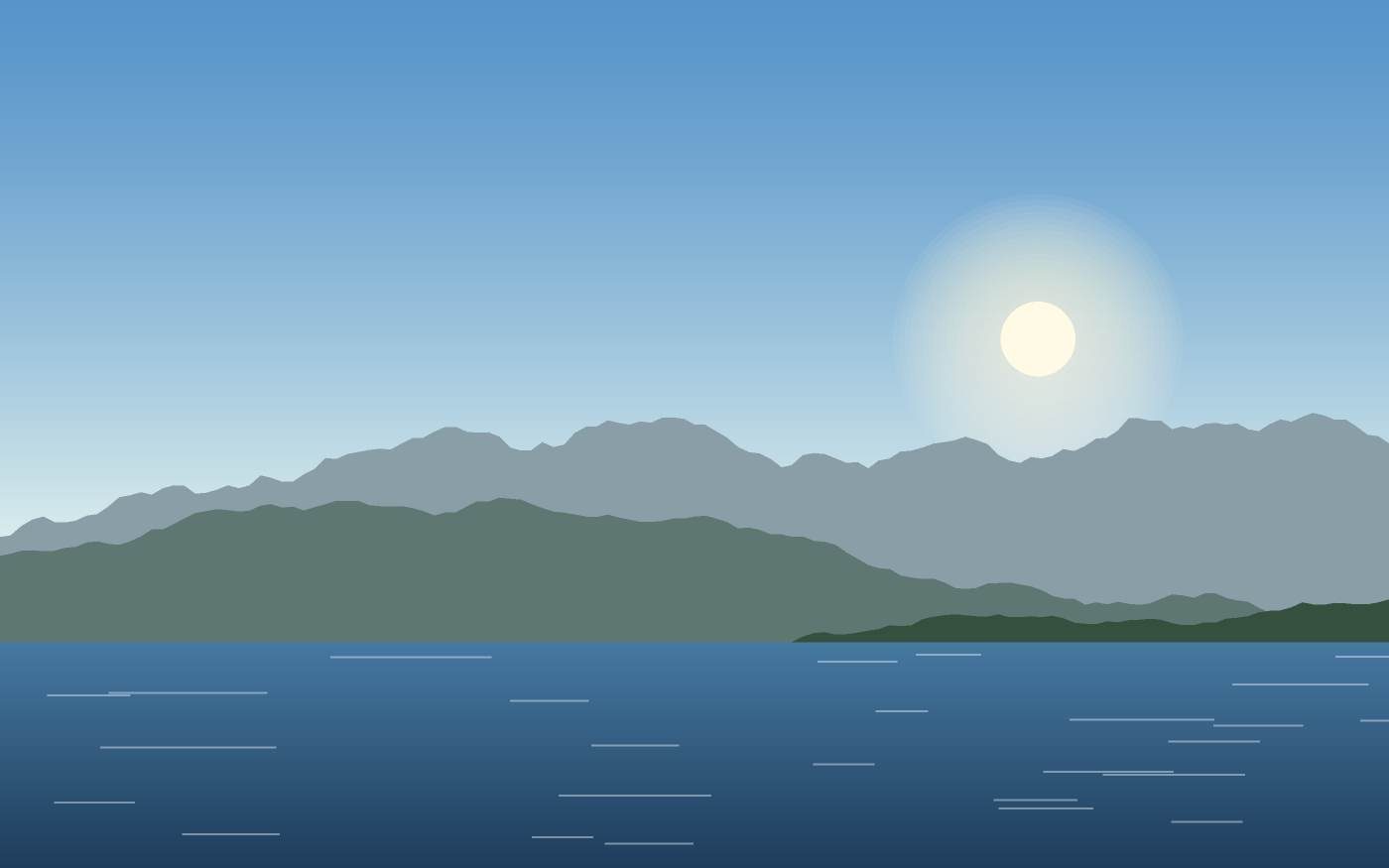 Landschapsillustratie