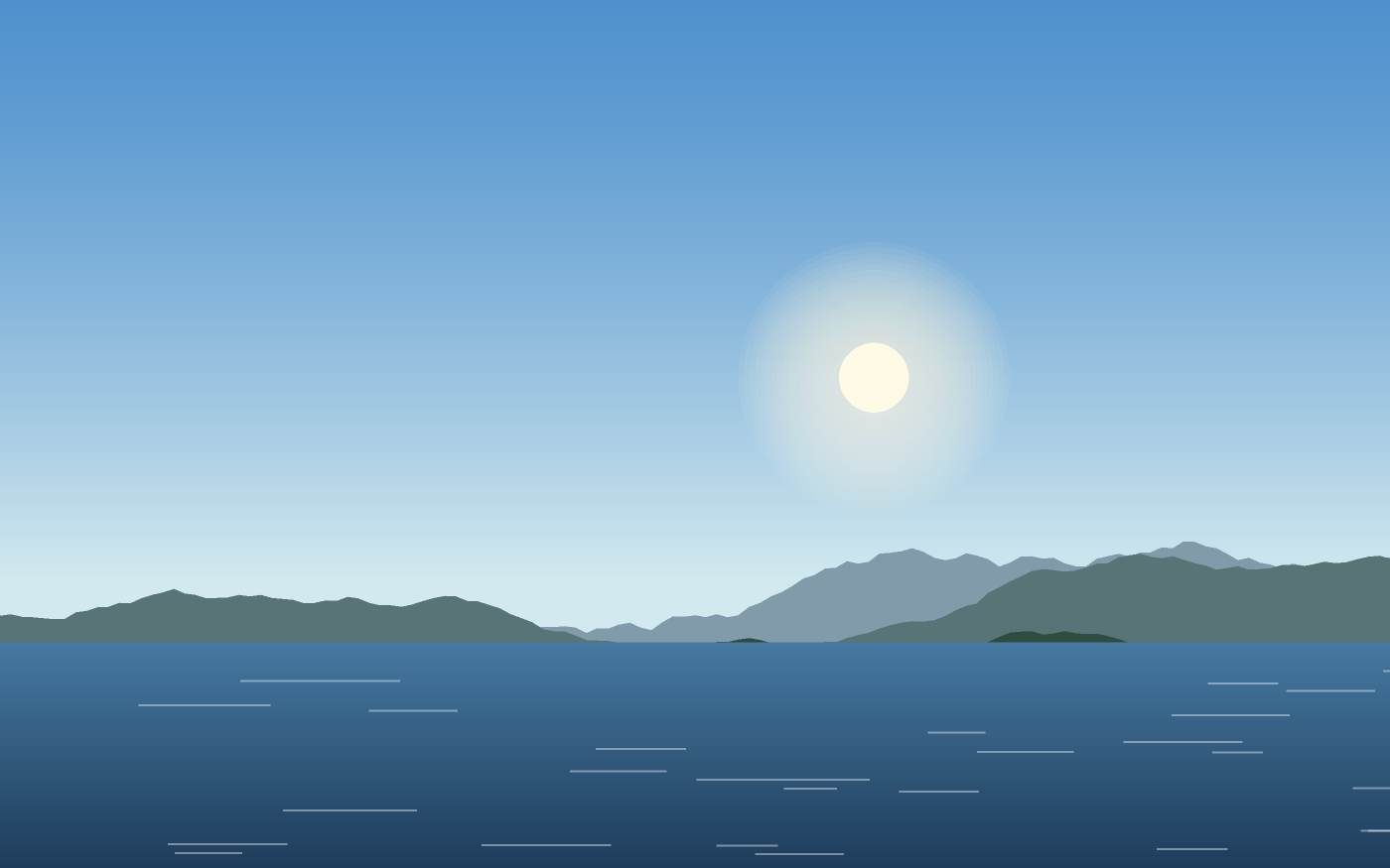 Landschaftsillustration