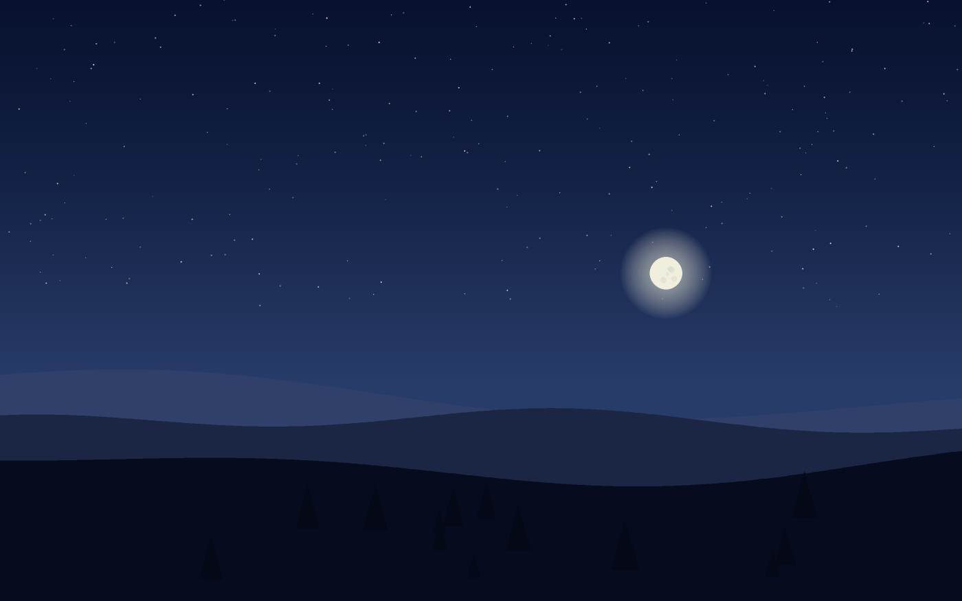 Landschaftsillustration