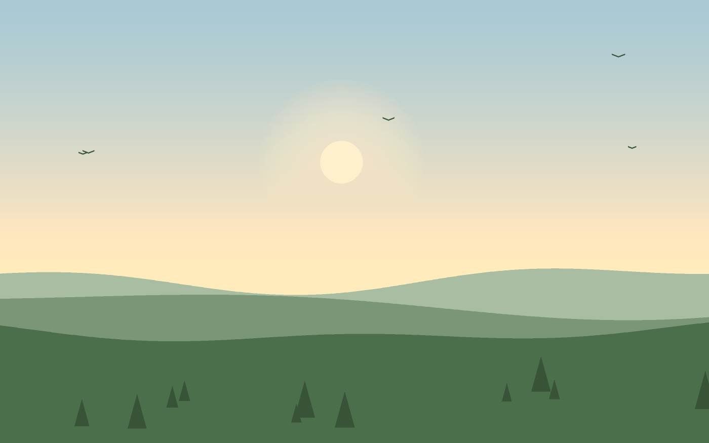 Landschaftsillustration