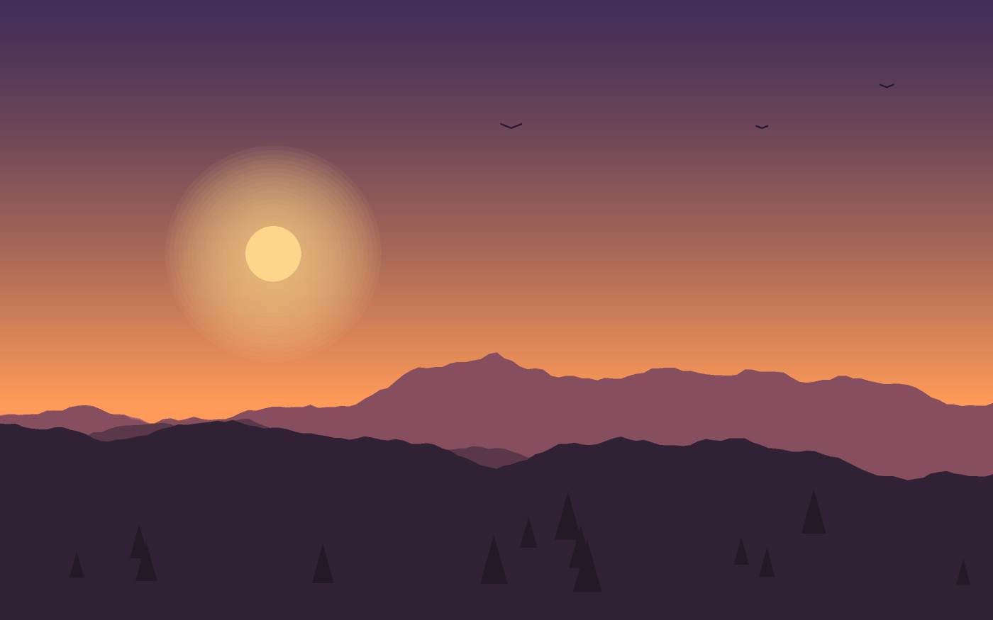 Landskabsillustration