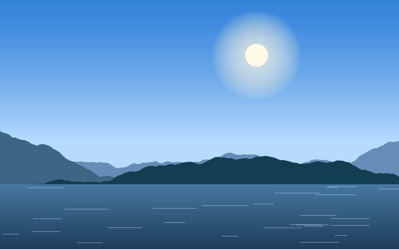 Ilustración de un paisaje