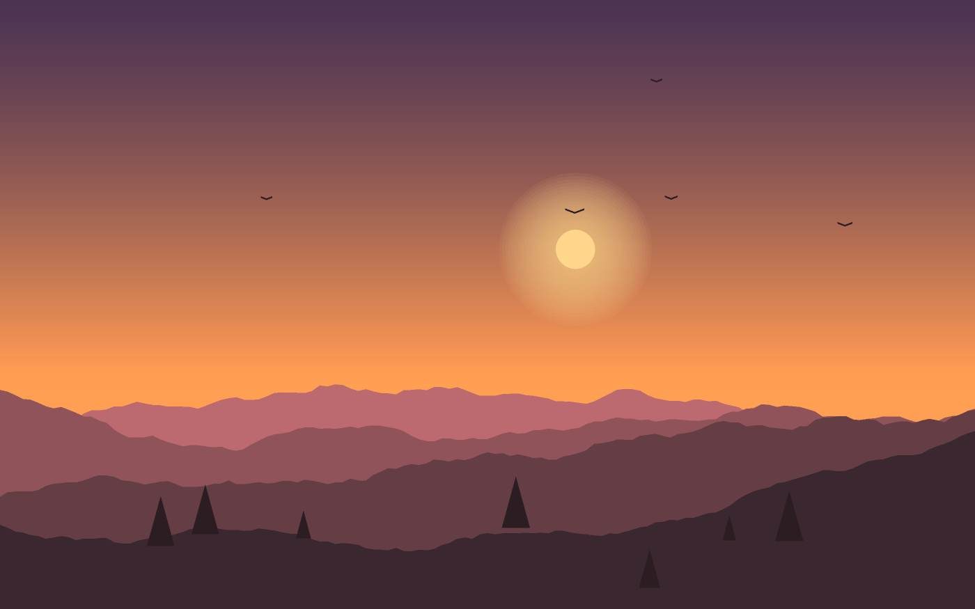 Illustration de paysage