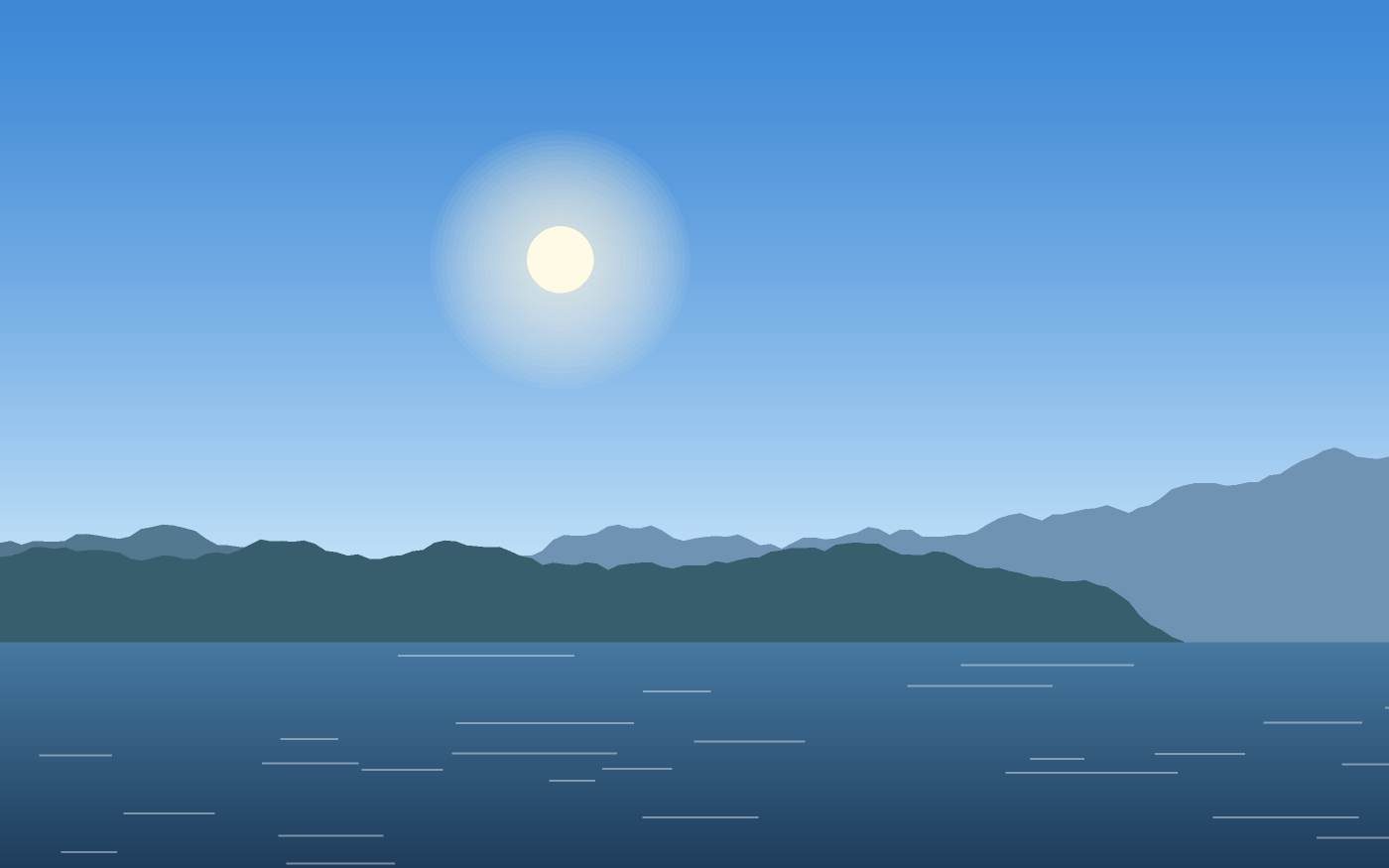 Landschapsillustratie
