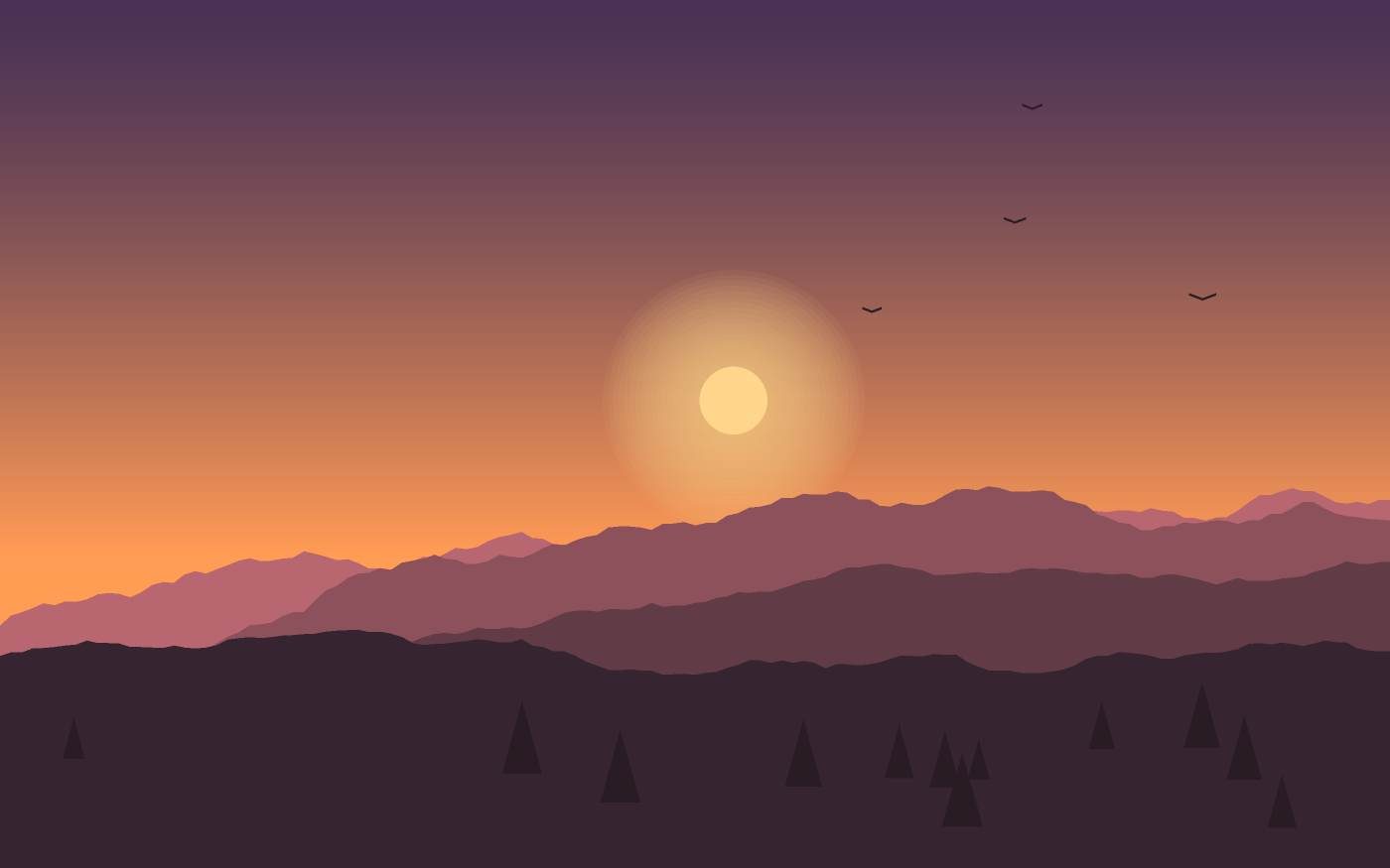 Landscape illustration